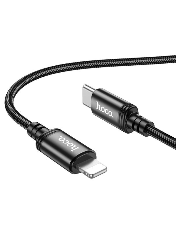 Kabel USB C do Lightning Hoco PD 27W 2 m X89 czarny