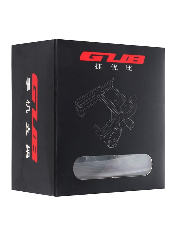 GUB uchwyt rowerowy na kierownicę P30 Aluminium czerwony