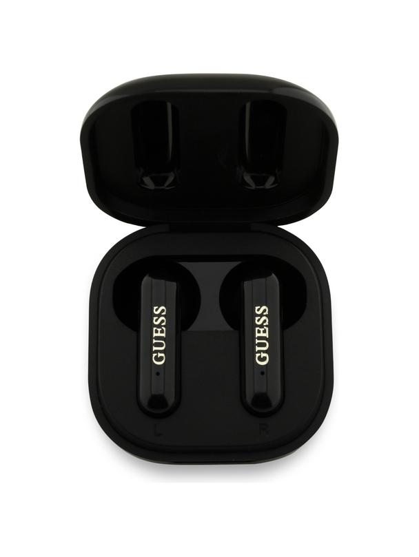 Słuchawki bezprzewodowe douszne Guess TWS 4G Metal Logo czarne