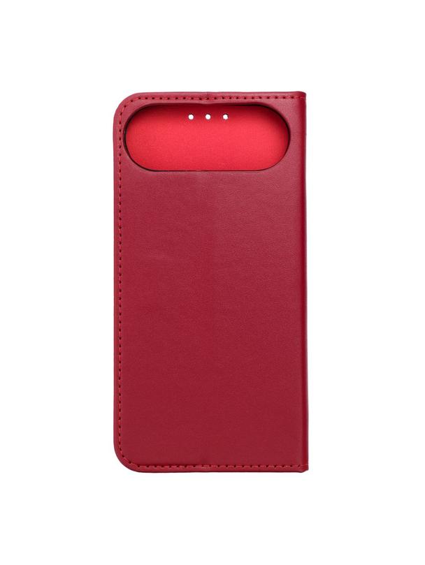 Kabura SMART PRO Book skórzana do IPHONE 17 Air bordowy