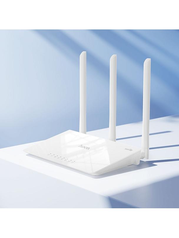 Router bezprzewodowy Hoco WiFi4 HI30 biały