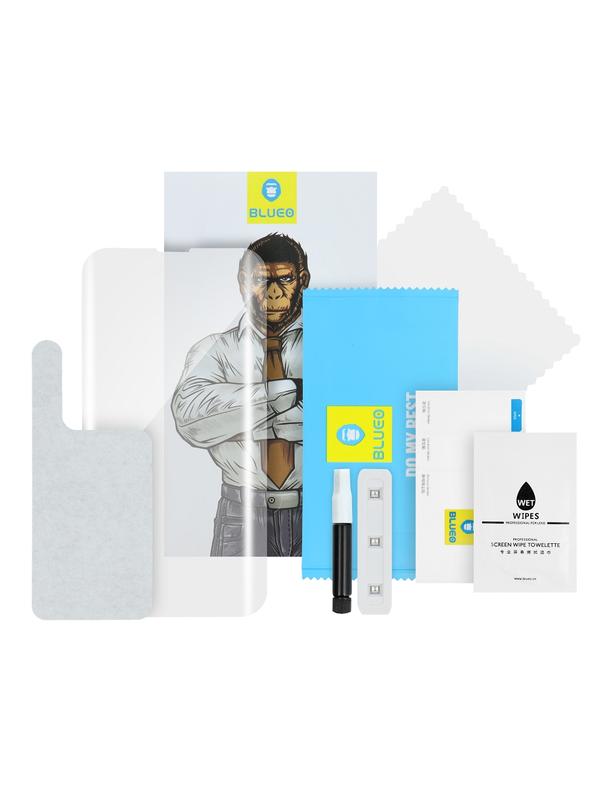 Szkło Hartowane 5D Mr. Monkey Glass - Samsung Galaxy S23 Ultra transparent (UV Glass)