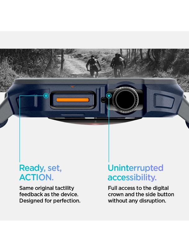 Futerał SPIGEN Lite Fit ”PRO” do Apple Watch 10 (46 MM) navy blue