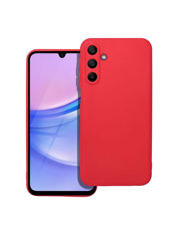 Futerał SOFT do SAMSUNG A15 5G / A15 4G czerwony