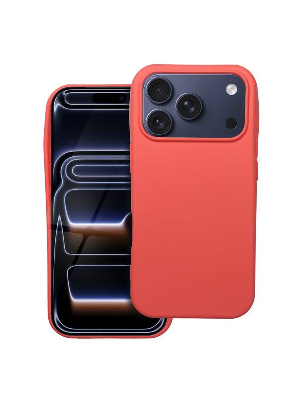 Futerał SILICONE do IPHONE 17 Pro brzoskwiniowy