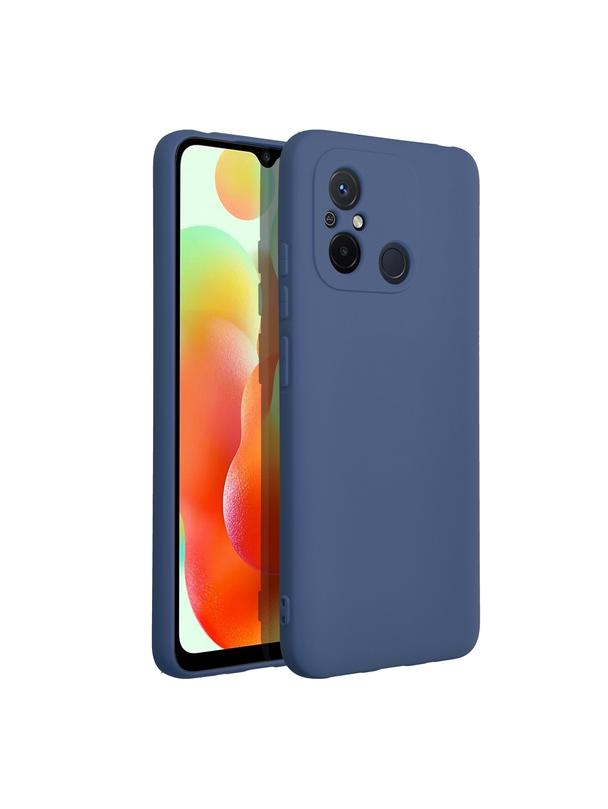 Futerał SILICONE do XIAOMI Redmi 12C niebieski