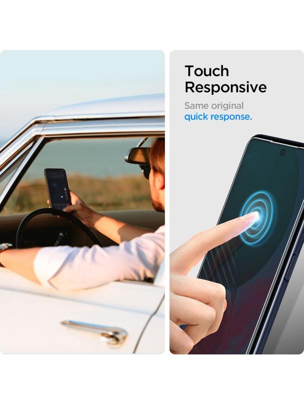 SPIGEN szkło hartowane GLAS.TR"EZ FIT" 2-pack do SAMSUNG M54 5G transparent