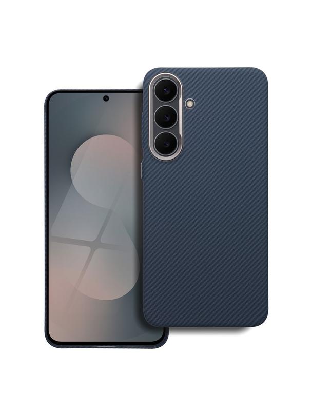 Futerał KEVLAR kompatybilny z MagSafe do SAMSUNG S26 Ultra niebieski