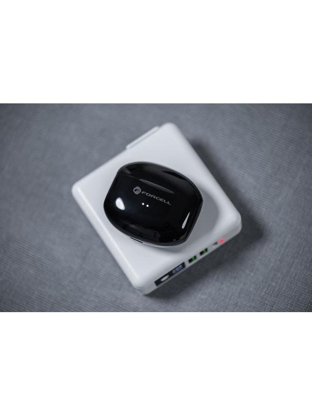 Słuchawki bezprzewodowe douszne Forcell F-Audio Clear Sound TWS czarne