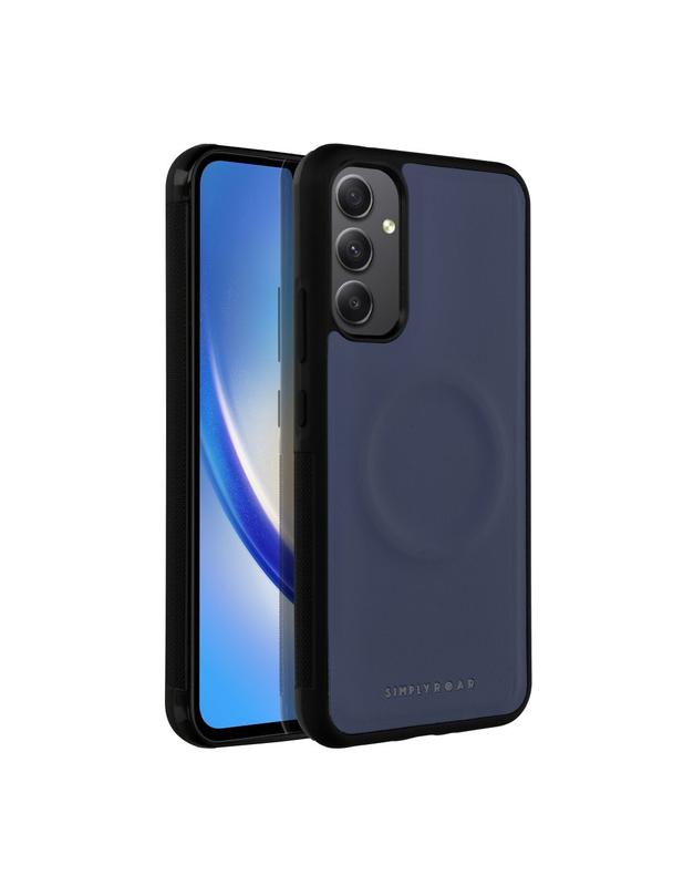 ROAR futerał MAG MORNING do SAMSUNG A34 Granatowy