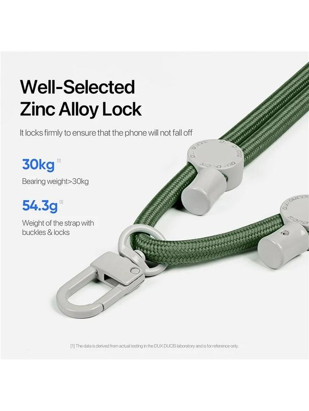 DUX DUCIS Plaz - smycz do telefonu zielona