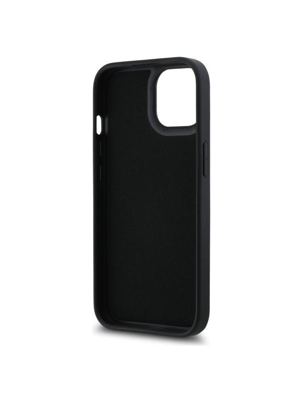 KARL LAGERFELD futerał do IPHONE 15 KLHCP15S3DRKSDLK (3D Rubber Signature) black