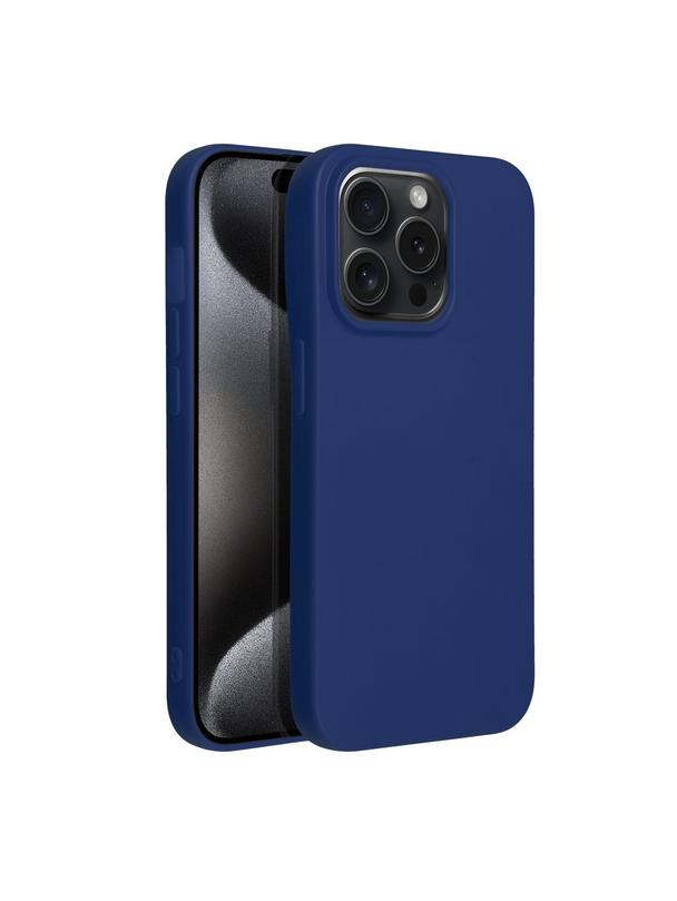 Futerał SOFT do IPHONE 15 Pro ciemny niebieski