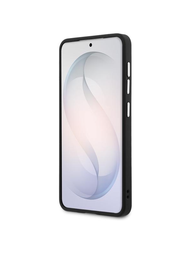 GUESS futerał do SAMSUNG S26 GUHMS26SPFGTSCMK (Fixed Glitter Triangle MagSafe) czarny