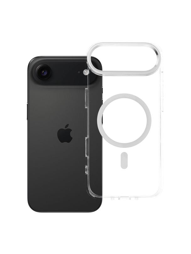 Futerał FRAME CLEAR HYBRID MAG COVER kompatybilny z MagSafe do IPHONE 17 Air transparentny
