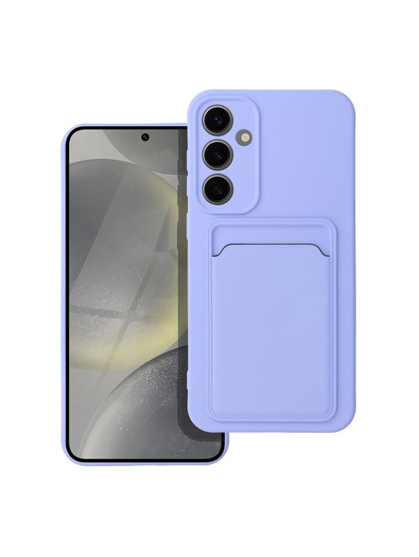 Futerał CARD CASE do SAMSUNG S23 FE fioletowy