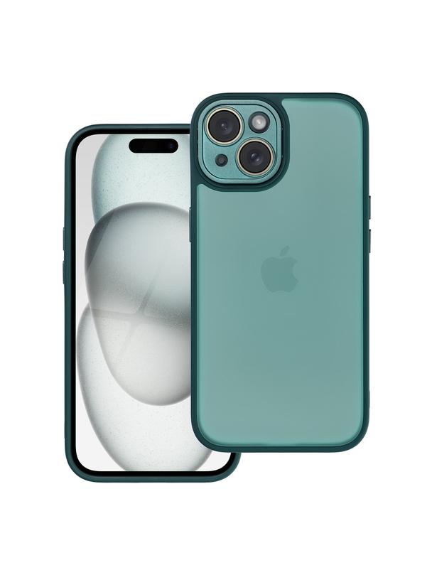 Futerał VARIETE do IPHONE 15 ciemnozielony