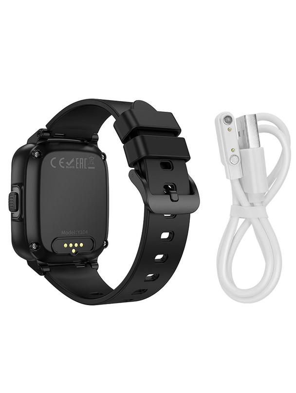 Smartwatch dla dzieci Hoco 1,69" 4G GPS z funkcją rozmowy Y104 czarny