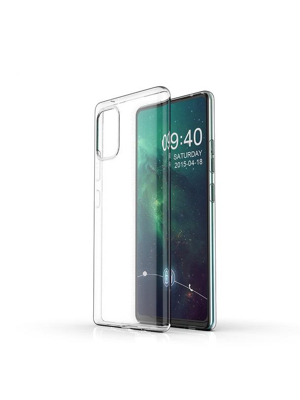 Futerał CLEAR CASE 2 mm BOX do SAMSUNG A71 transparentny
