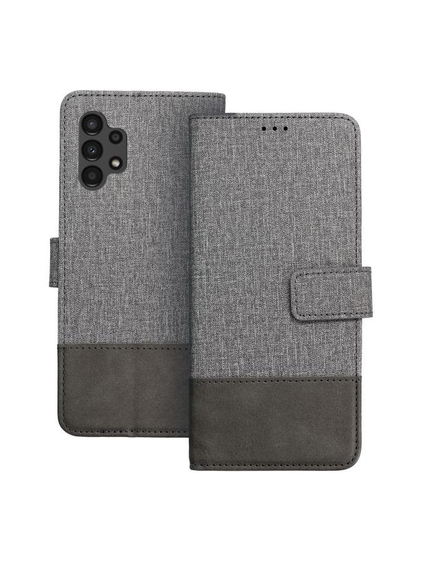 Kabura GOMMA Book do SAMSUNG A13 4G szary