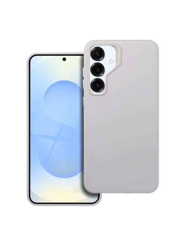 Futerał LEATHER MAG COVER kompatybilny z MagSafe do SAMSUNG S25 PLUS szary