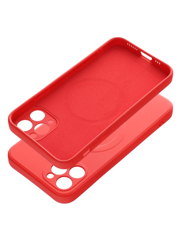 Futerał SILICONE MAG COVER kompatybilny z MagSafe do IPHONE 11 Pro czerwony