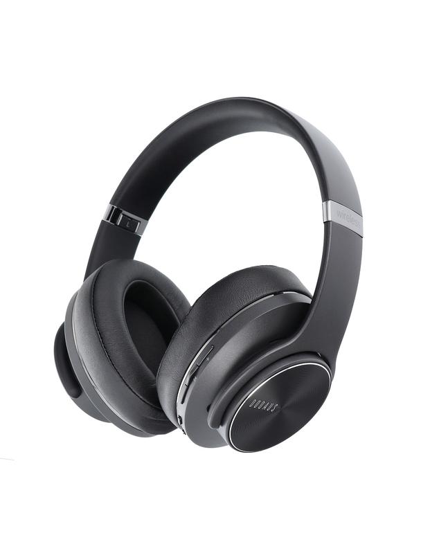 Słuchawki 2w1 bezprzewodowe nauszne Doqaus Vogue 5 czarne