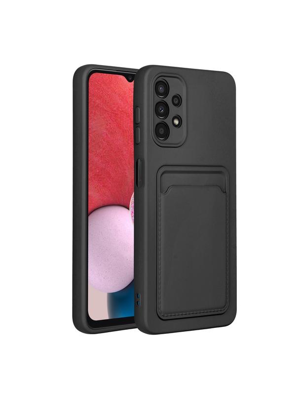 Futerał CARD CASE do SAMSUNG A13 5G / A04S czarny
