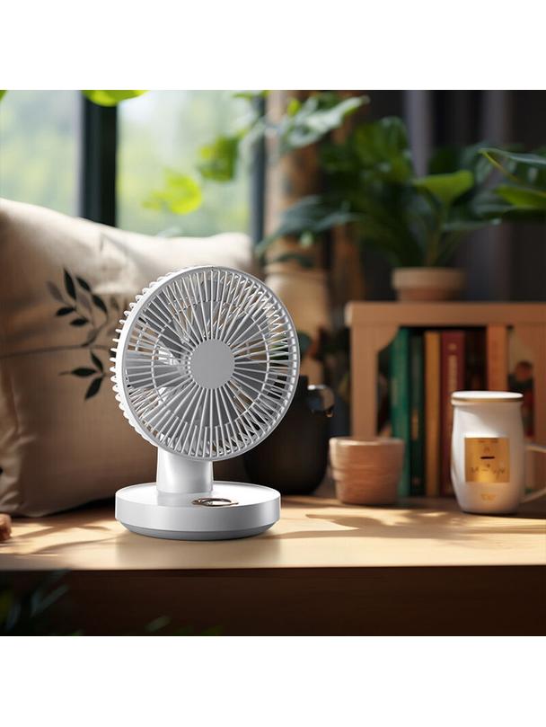 Wentylator / wiatrak biurkowy LLD-F77 biały