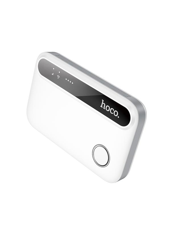 Router bezprzewodowy przenośny Hoco WiFi HI41 biały