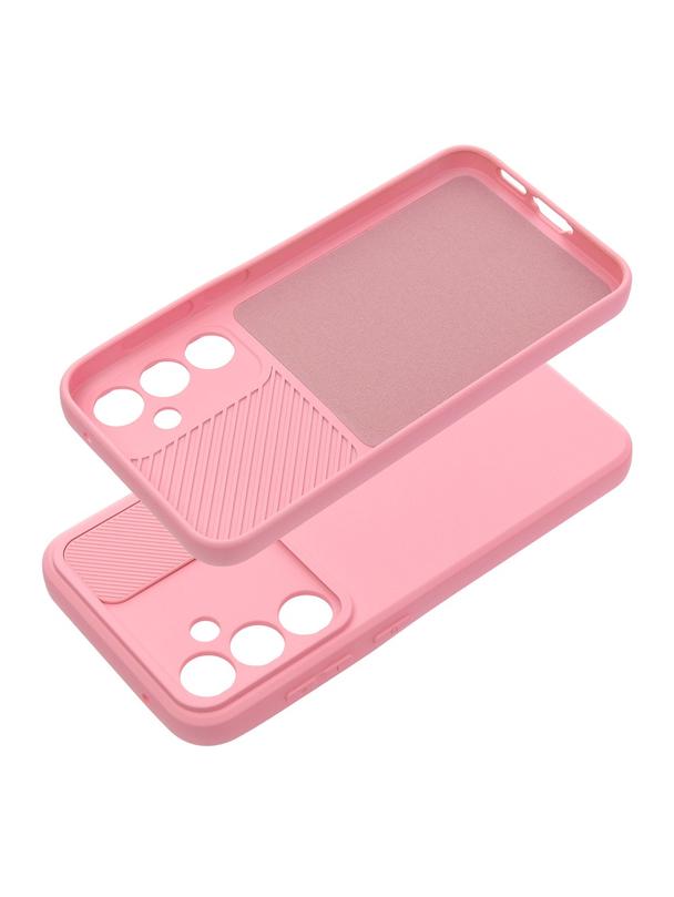 Futerał SLIDE do SAMSUNG S23 FE jasnoróżowy