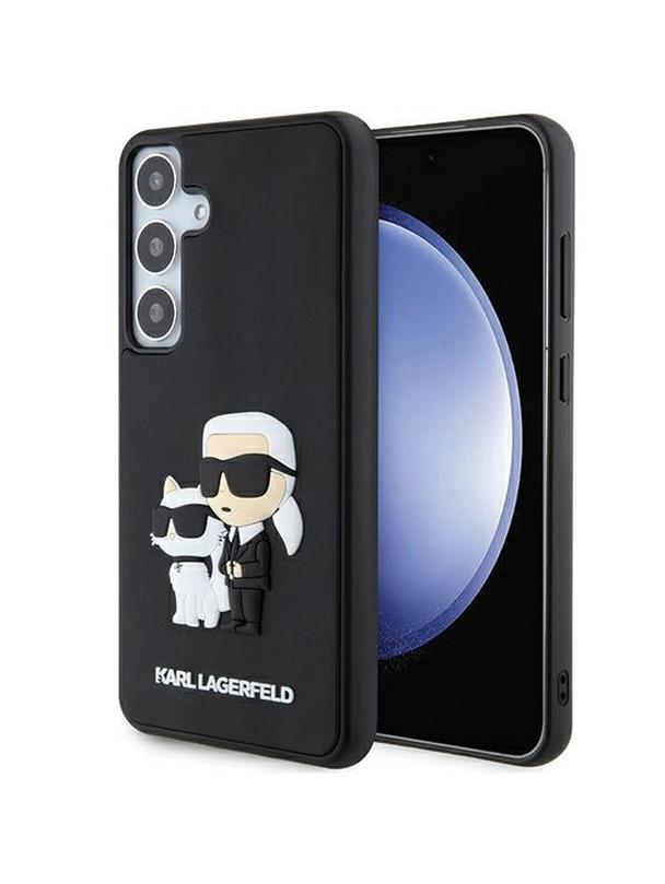 KARL LAGERFELD futerał do SAMSUNG S24 KLHCS24S3DRKCNK (3D RUBBER KC NFT) czarny