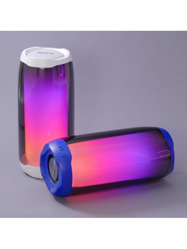 Głośnik bluetooth LED 10W 4h Hoco HC8 czerwony