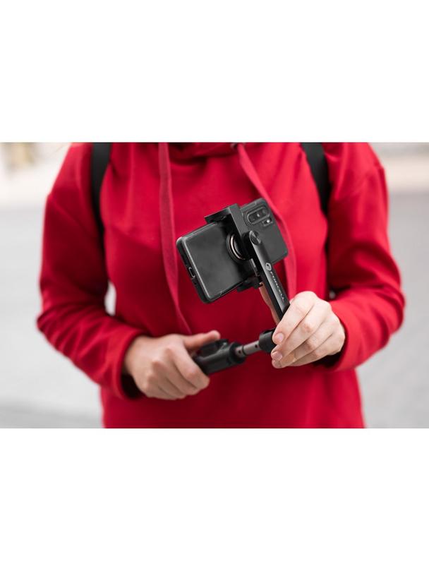 Selfie stick Forcell F-Grip S70M tripod z pilotem bezprzewodowym czarny 0INT