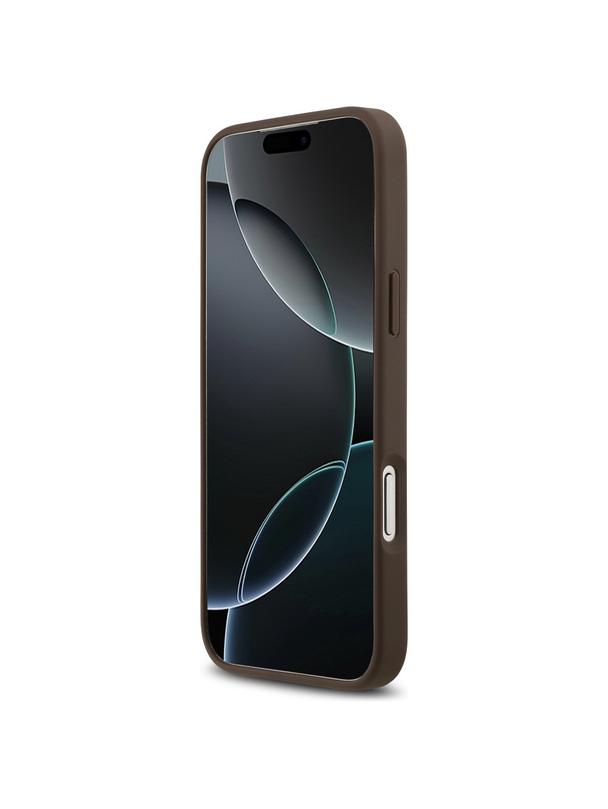 GUESS futerał do IPHONE 17 Pro Max GUHCP17XP4TPW (4G Double Card Triangle) złoty