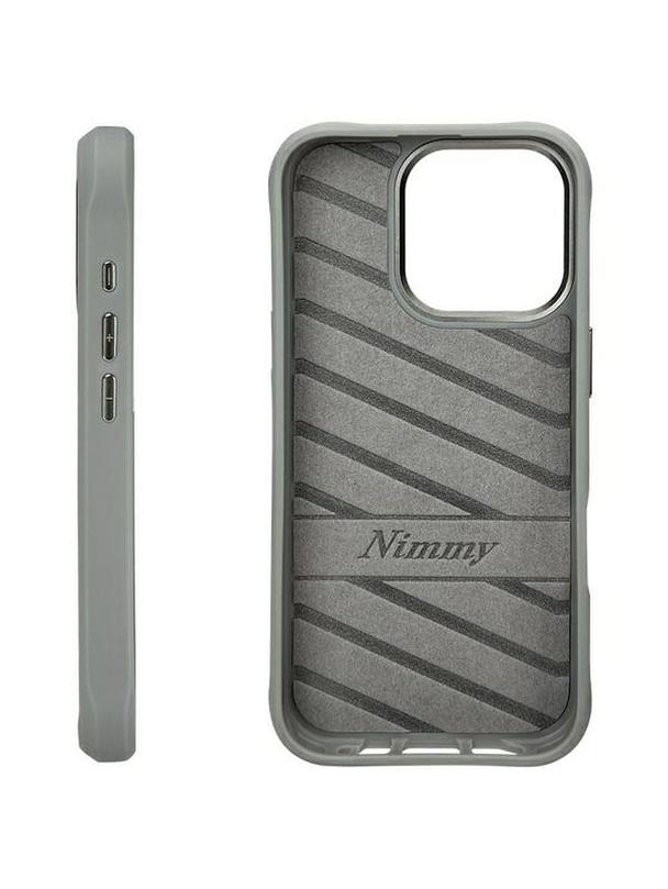 NIMMY futerał GLASSES COOL DOG do IPHONE 16 Pro szary