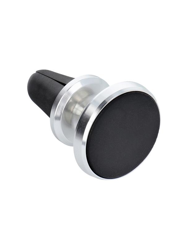 Uchwyt samochodowy magnetyczny do kratki srebrny