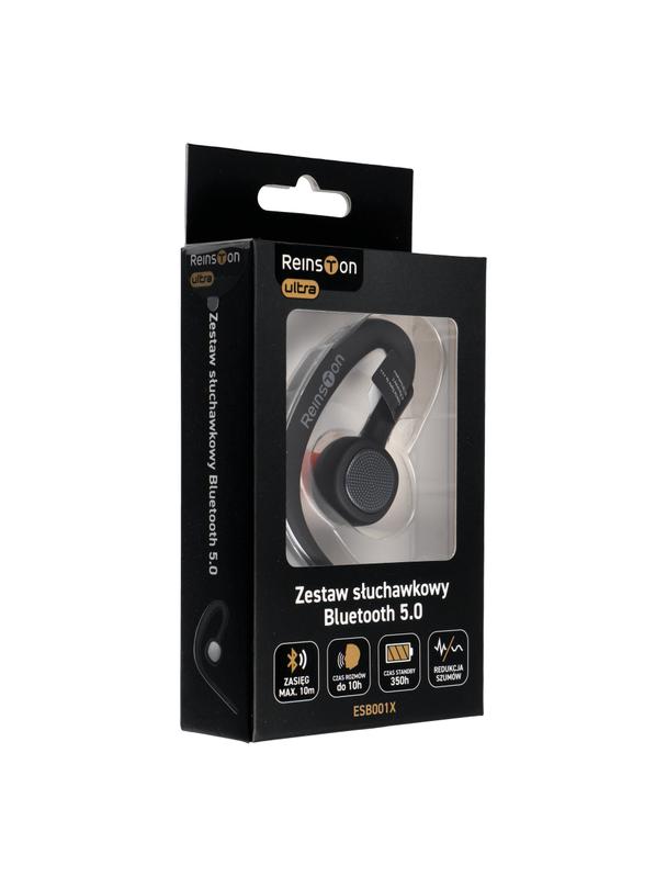 Słuchawka bezprzewodowa bluetooth MONO Reinston ESB001X USB-C czarny