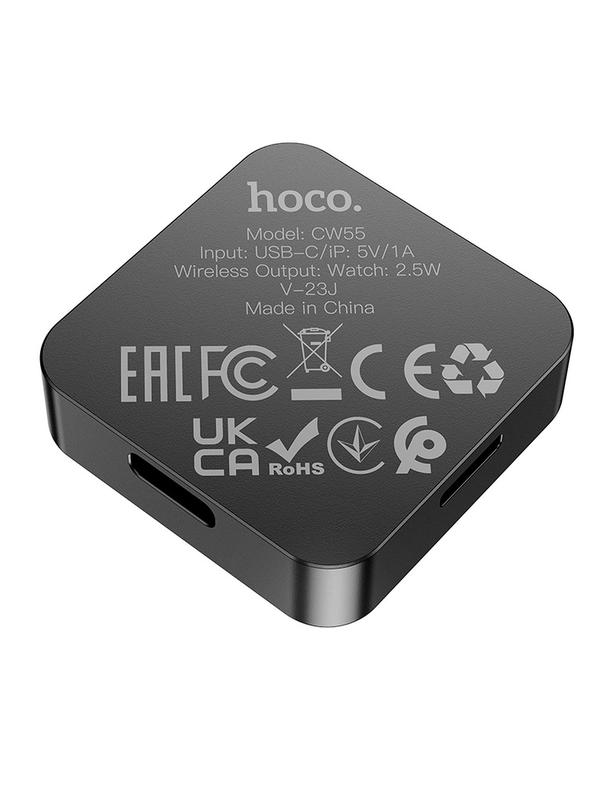 Ładowarka indukcyjna Hoco 2,5W kompatybilna z Apple Watch CW55 czarna