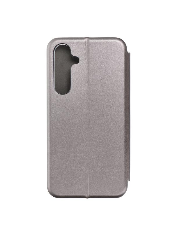 Kabura ELEGANCE Book do SAMSUNG S24 Plus stalowy