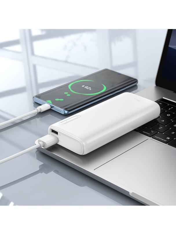 Powerbank Hoco 10000 mAh 2A J158A biały
