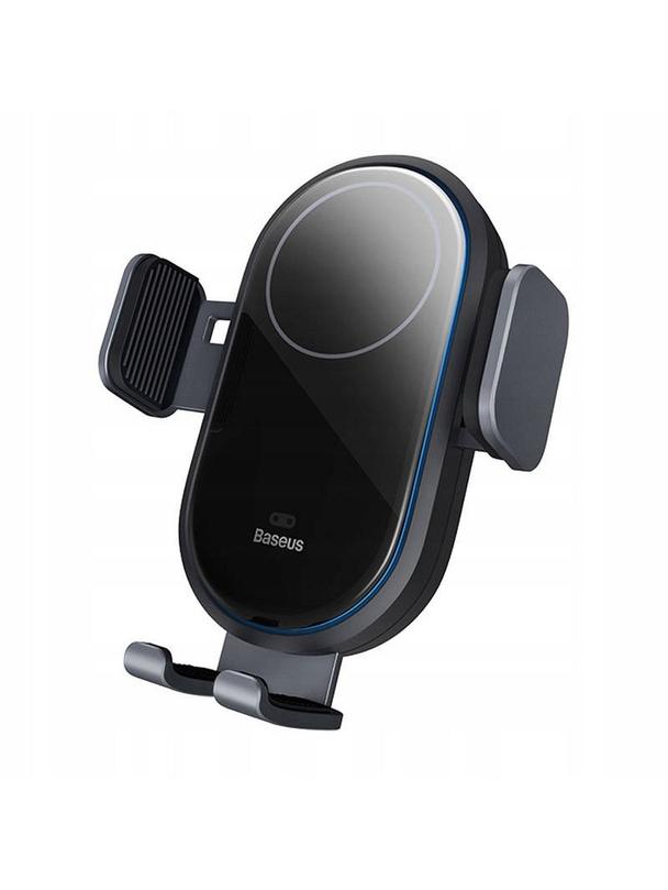 BASEUS uchwyt samochodowy indukcyjny automatyczny do kratki kompatybilny z MagSafe 15W BS-CM020 czarny