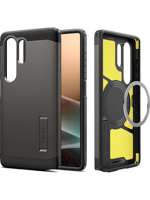 SPIGEN futerał TOUGH ARMOR kompatybilny z MagSafe do SAMSUNG S25 Ultra gunmetal