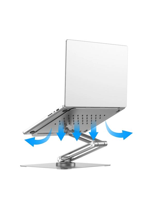 WiWU - Regulowana i obracana aluminiowa podstawka pod laptop S801