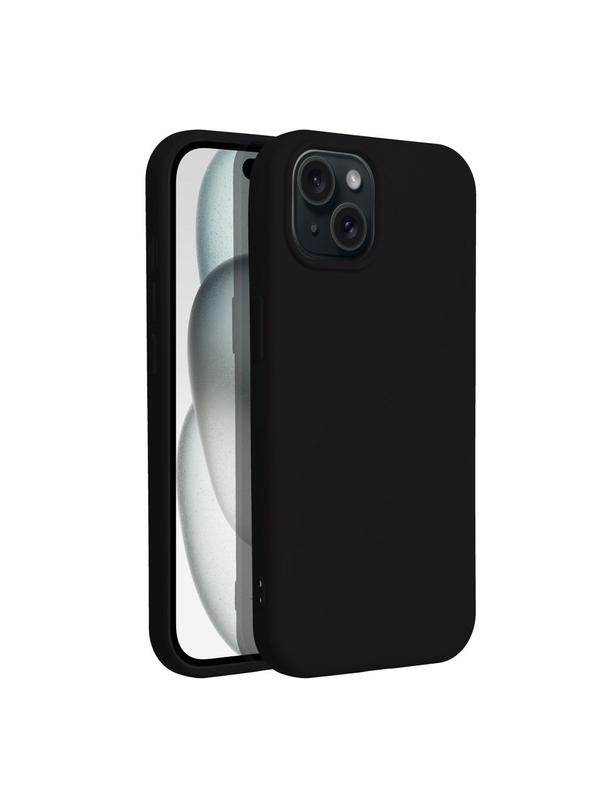 Futerał SILICONE do IPHONE 15 Plus czarny