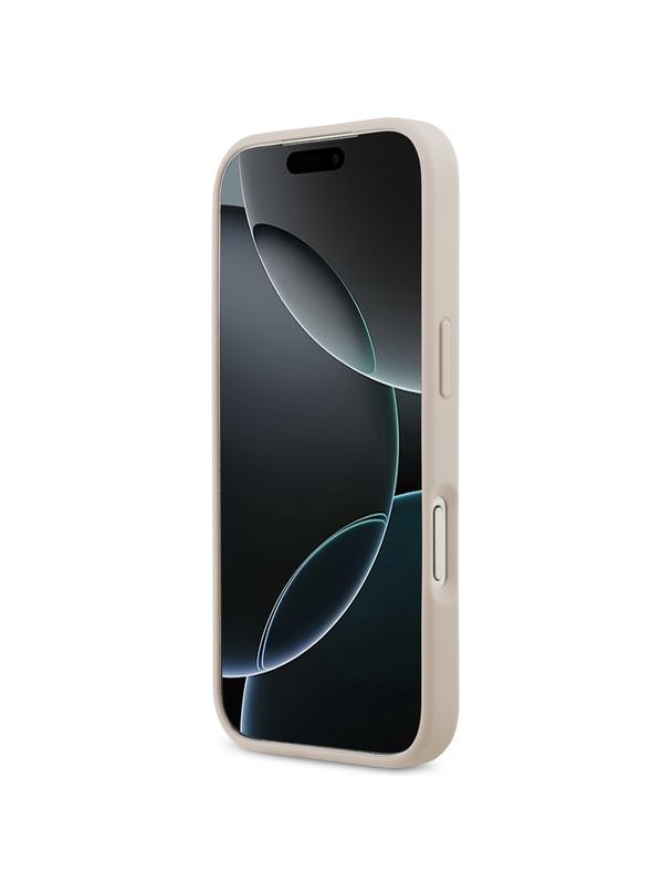 GUESS futerał do IPHONE 17 Pro GUHCP17LP4TPP (4G Double Card Triangle) różowy