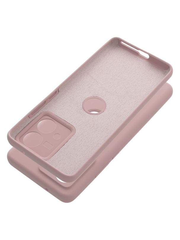 Futerał SILICONE 2mm do MOTOROLA EDGE 40 Neo pudrowy róż