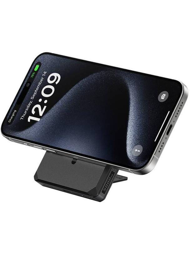 Powerbank Veger Wallet Tracker W0582 MFi PD 20W  5000 mAh czarny