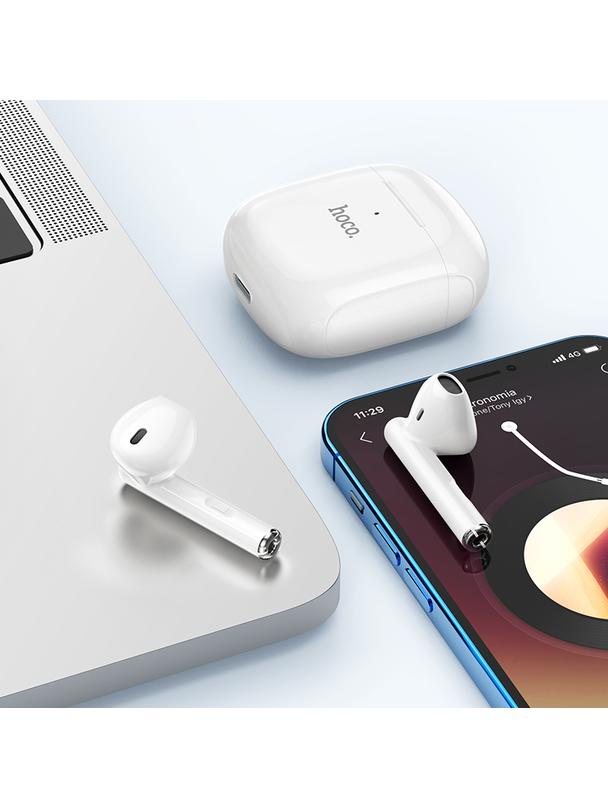 EOL HOCO słuchawki bezprzewodowe bluetooth TWS EW19 Plus białe