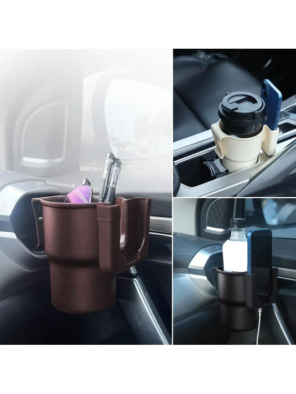 Uchwyt na kubek 2w1 beżowy